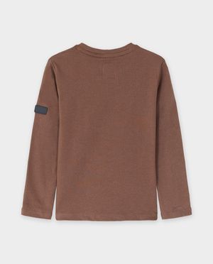 T-shirts - T-shirt &agrave; manches longues avec un imprim&eacute; &agrave; oursons