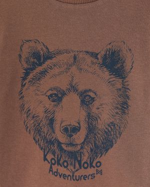 T-shirts - Longsleeve met berenprint