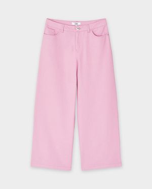 Jeans - Jeans rose, coupe &agrave; jambes larges, Special occasions