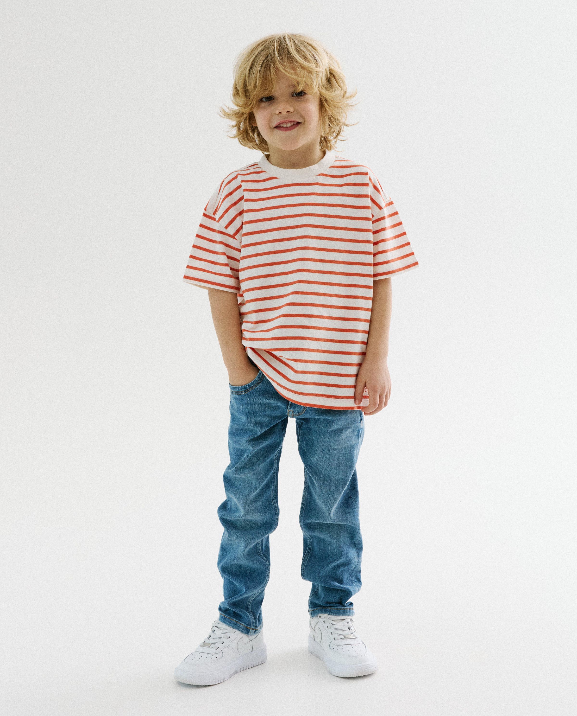 Blauwe jeans, straight fit - Kidz Nation