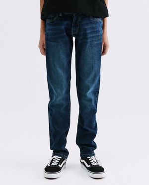 Jeans - Blauwe jeans, straight fit