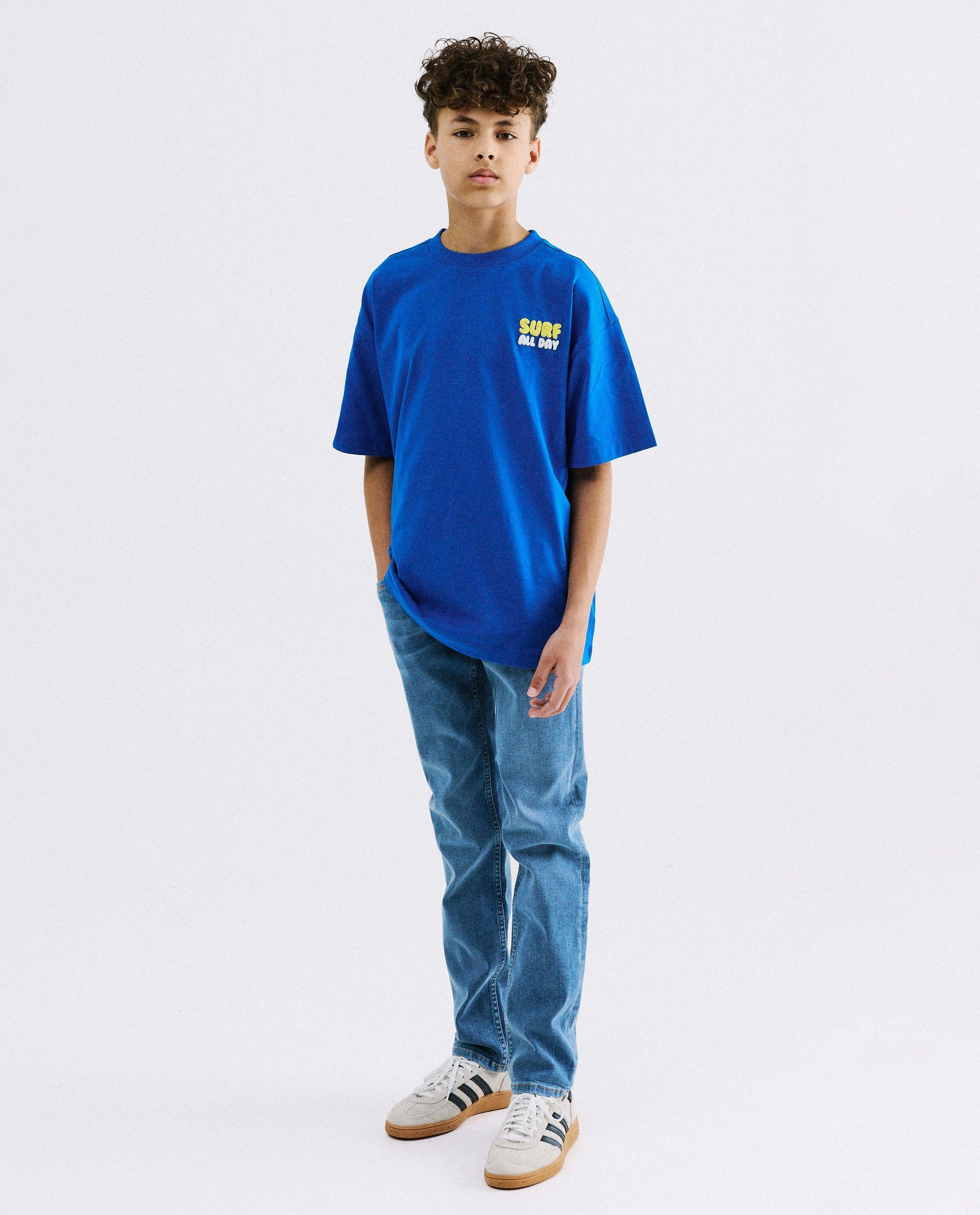 Jeans bleu, straight fit - Fish & Chips