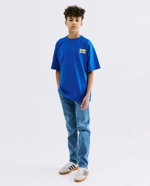 Blauwe jeans, straight fit - Fish & Chips