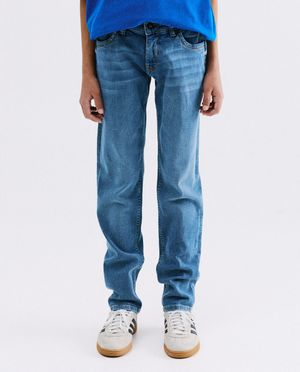 Jeans - Blauwe jeans, straight fit