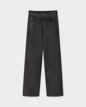 Jeans - Jeans met glitter, straight fit