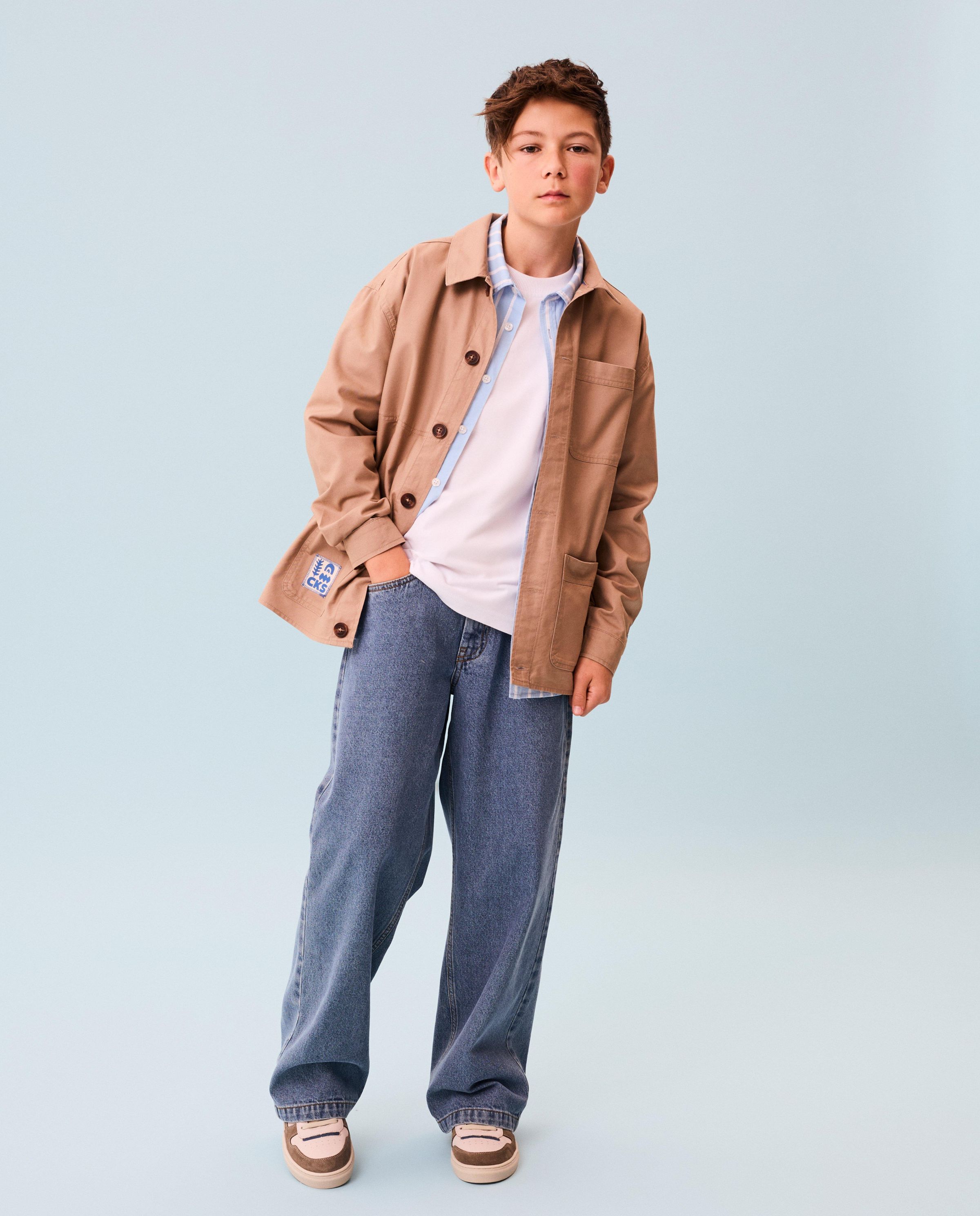 Jeans bleu, coupe skater, Special occasions - CKS
