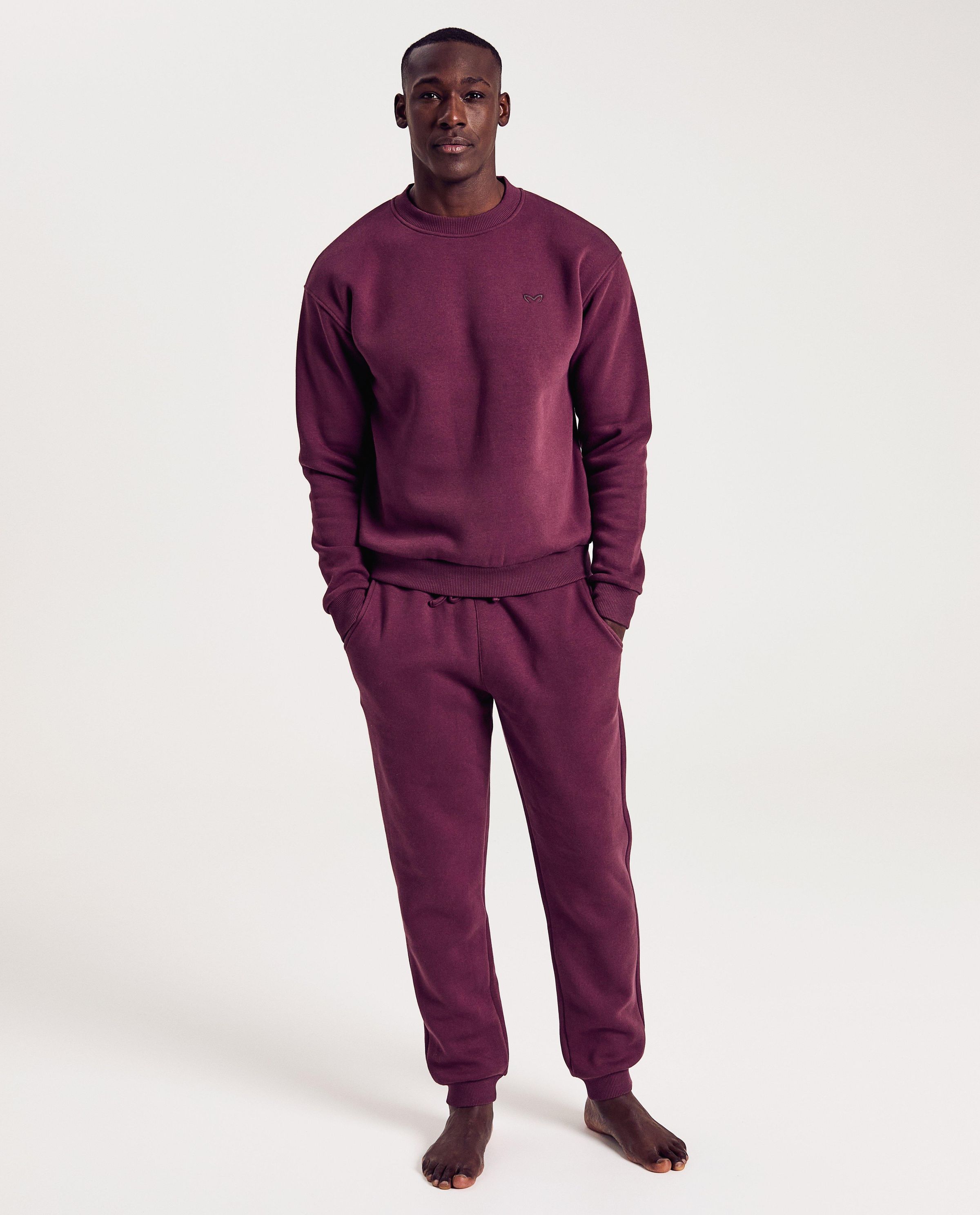 Pantalon de jogging mauve fonc&eacute;, taille S-XXL, unisexe - The Masked Singer