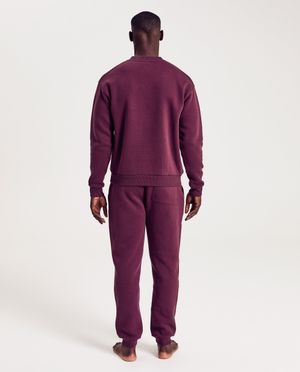 Pantalons - Pantalon de jogging mauve fonc&eacute;, taille S-XXL, unisexe
