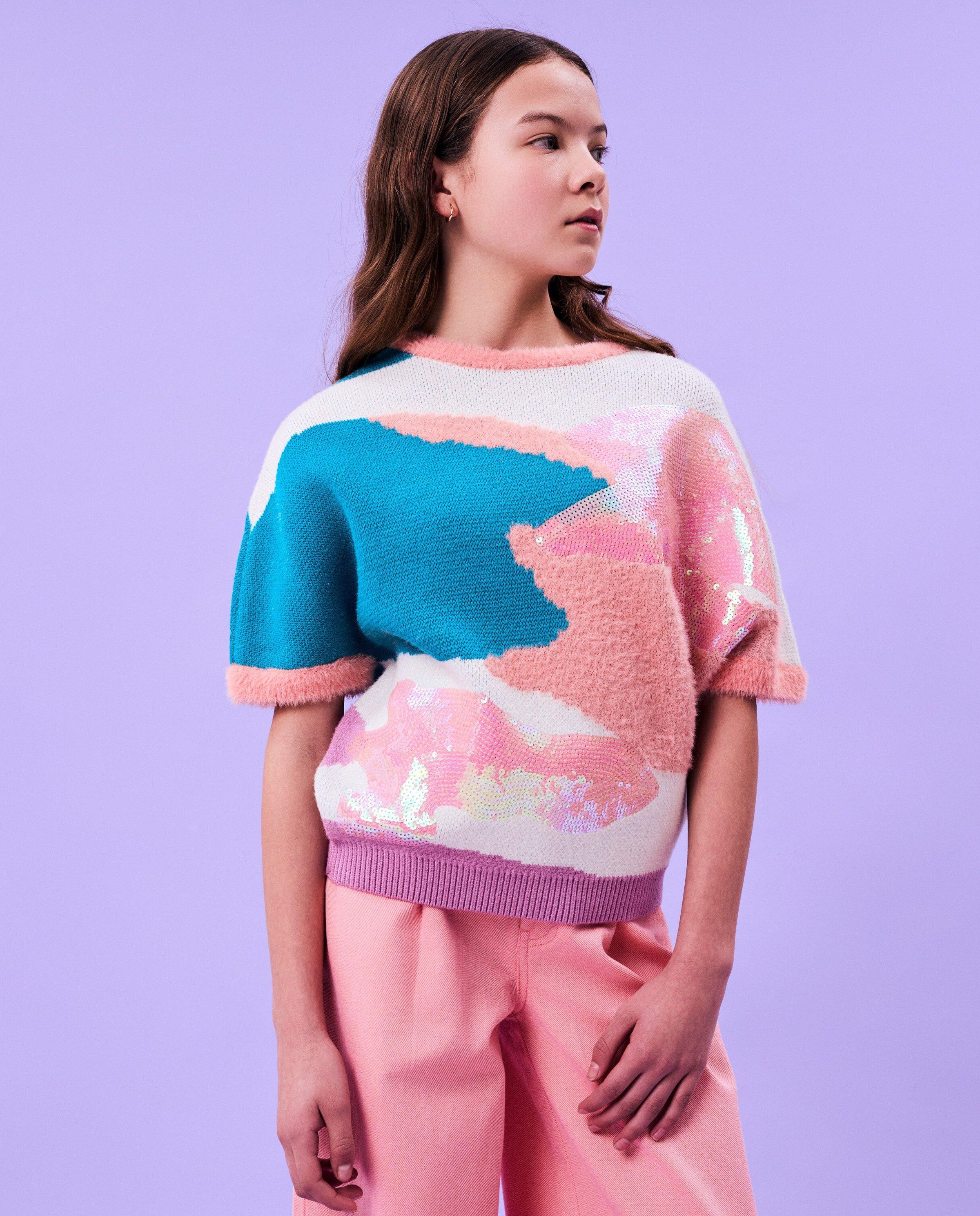 Trui met pailletten - CKS