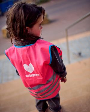 Cardigan - Personaliseerbaar fluohesje, kids
