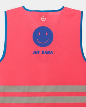 Cardigan - Personaliseerbaar fluohesje, volwassenen