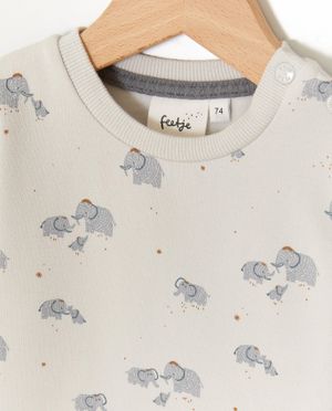 Sweats - Sweat &agrave; imprim&eacute; &agrave; &eacute;l&eacute;phants
