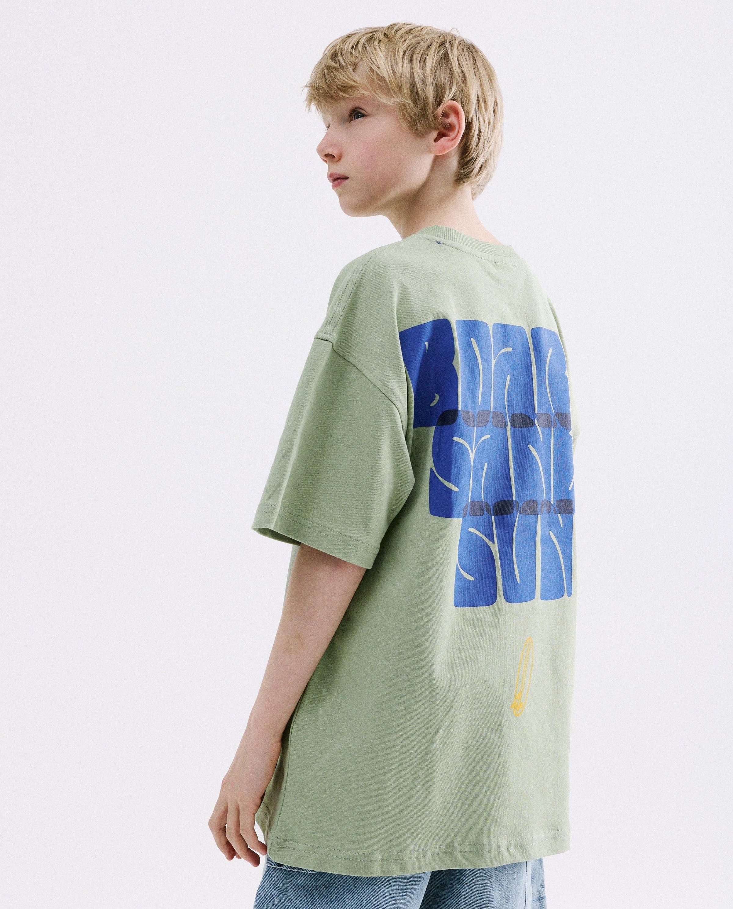 T-shirt avec imprim&eacute; au dos - CKS
