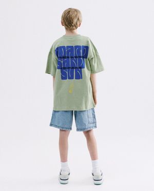 T-shirts - T-shirt met backprint, loose fit