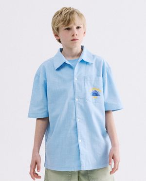 Chemise bleue - CKS
