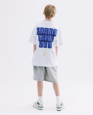 Shorten - Short met print, loose fit