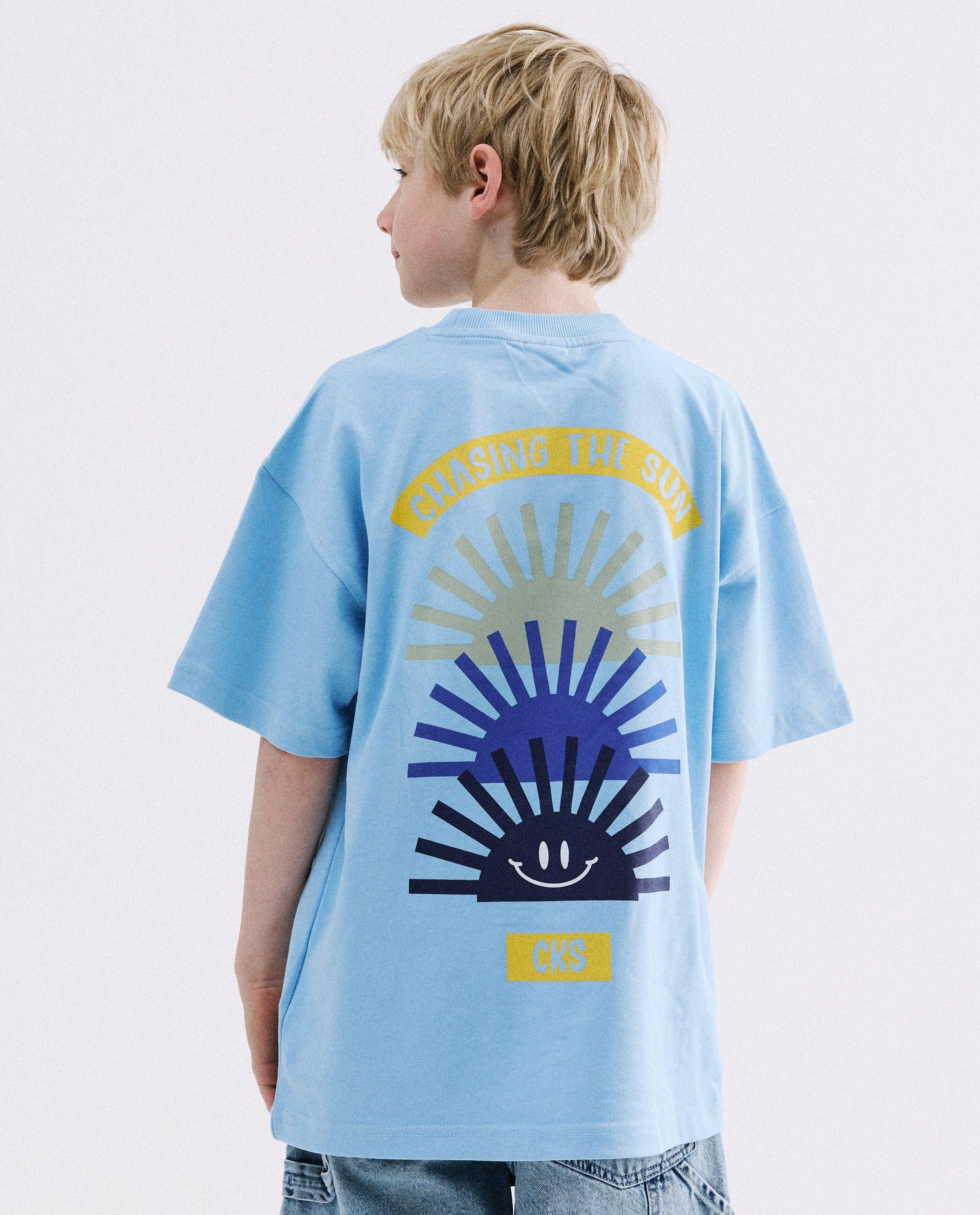 T-shirt avec imprim&eacute; au dos - CKS