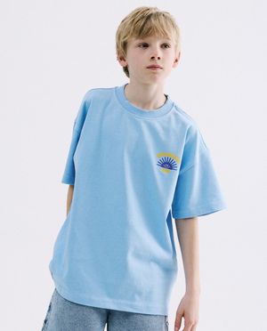 T-shirts - T-shirt met backprint, loose fit