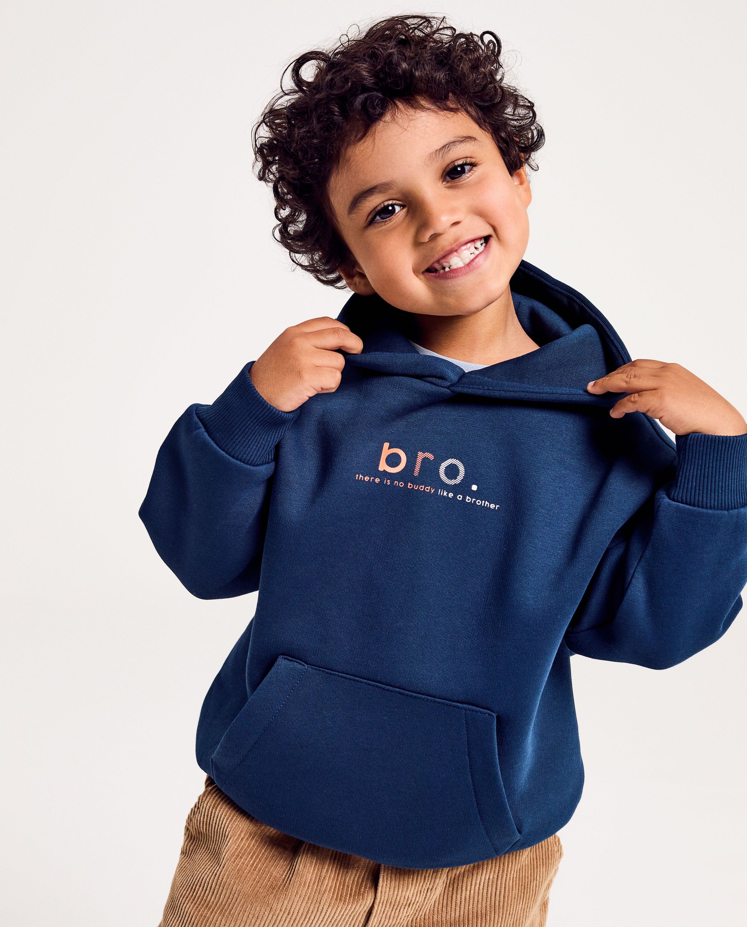 Hoodie met opschrift - Kidz Nation