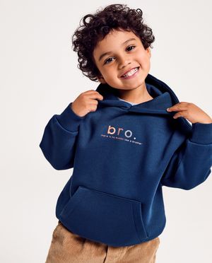 Hoodie met opschrift - Kidz Nation