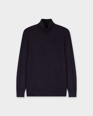 Pull &agrave; col roul&eacute; gris fonc&eacute; - OVS