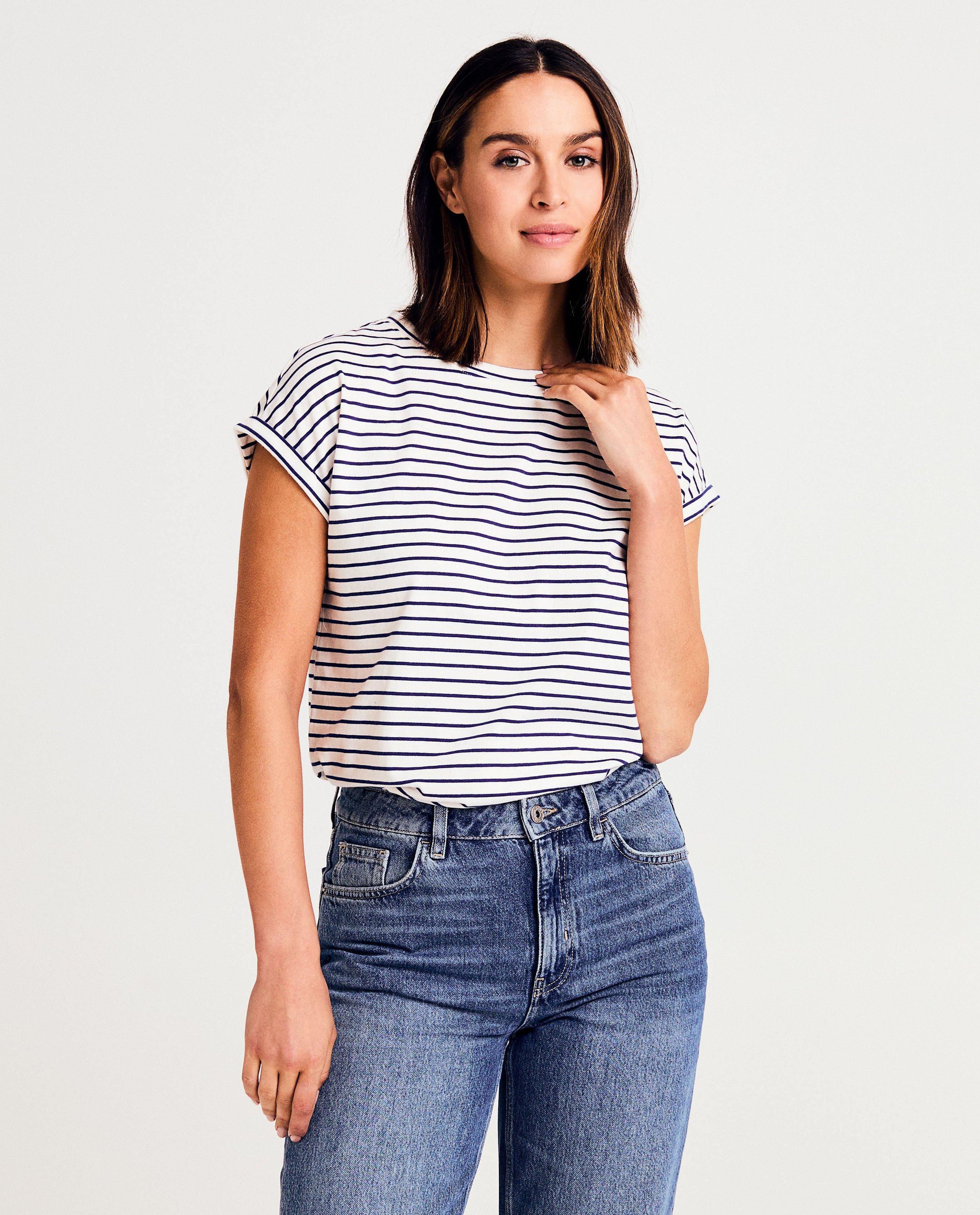 T-shirt met strepen - Sora