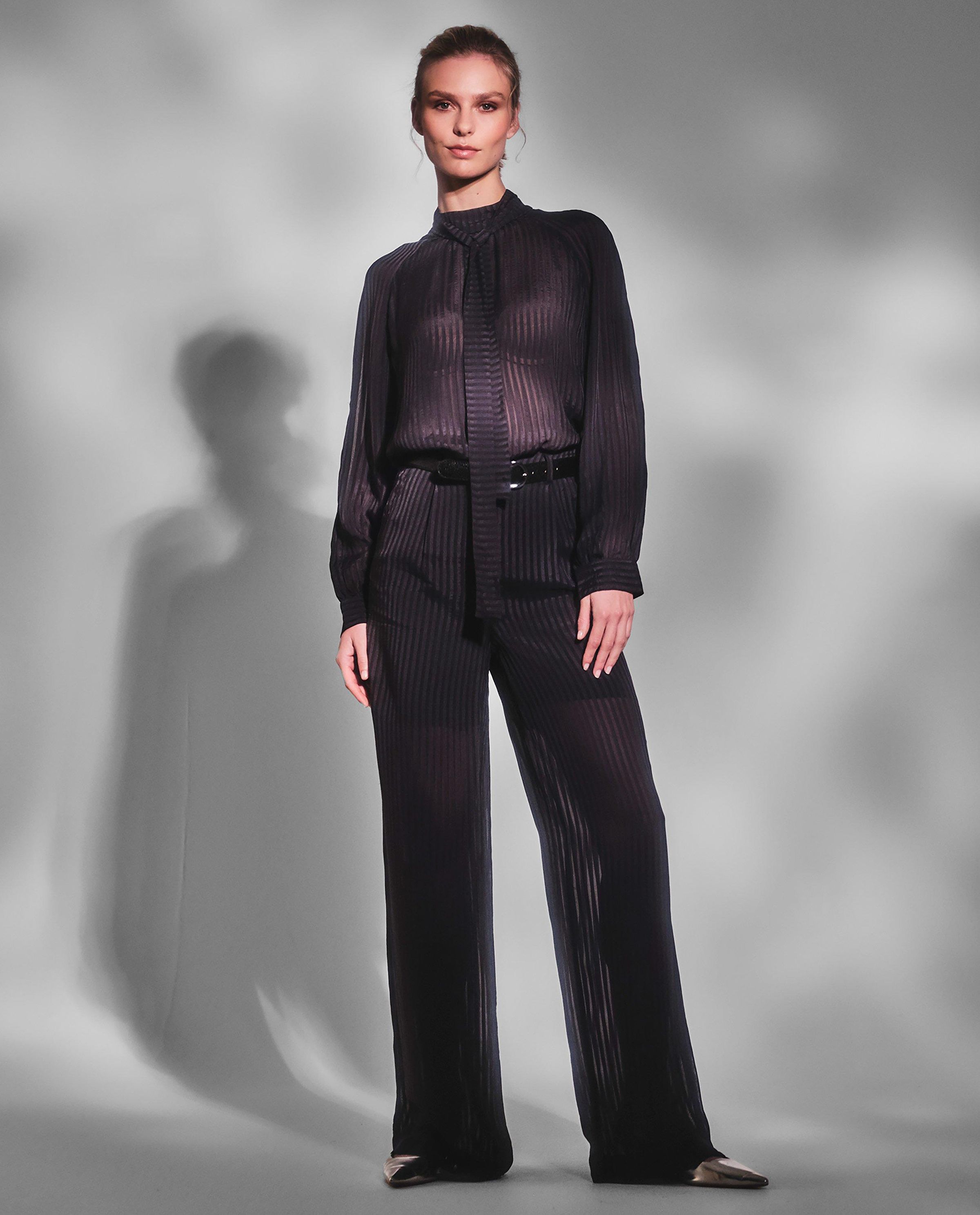 Pantalon &agrave; rayures - CKS Femmes