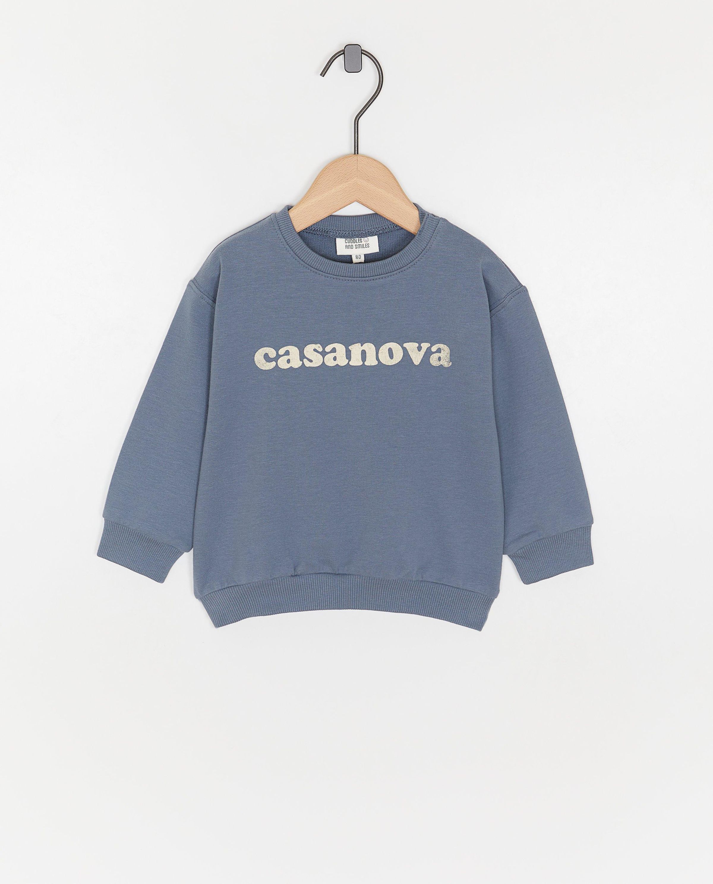 Blauwe sweater, Casanova - Cuddles and Smiles