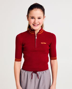 Trui met ribpatroon, 6-14j - milo
