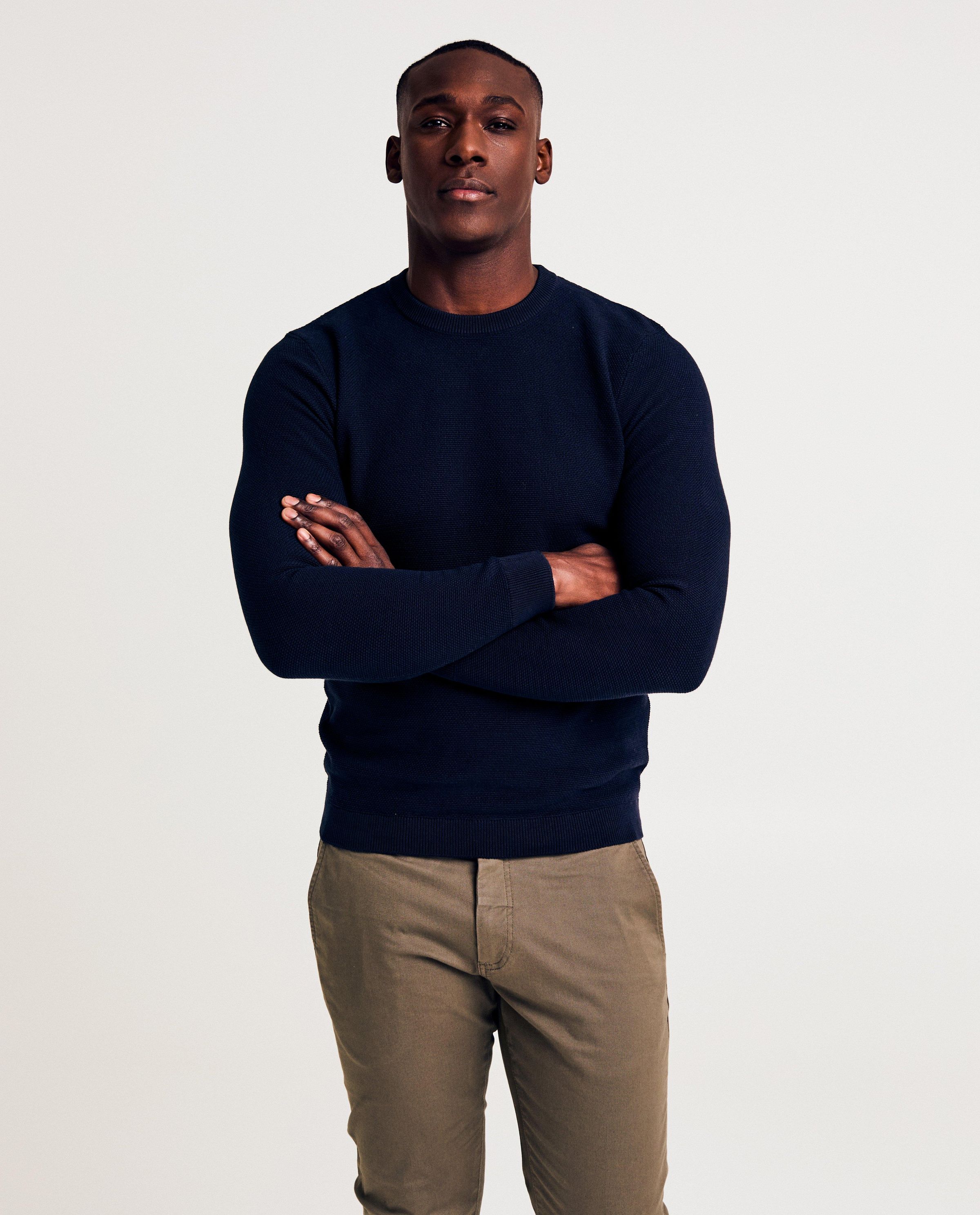 Pull structur&eacute;, slim fit - Quarterback