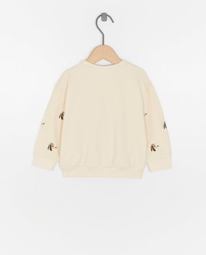 Sweaters - Sweater met geborduurde hondjes