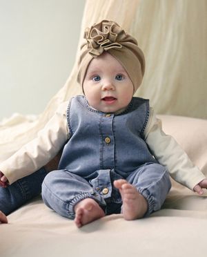 Blauw kruippakje - Newborn 50-68
