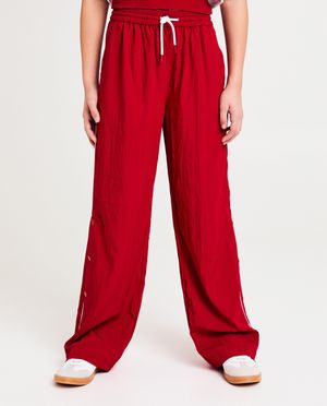 Pantalons - Pantalon de training rouge, straight fit, 6-14