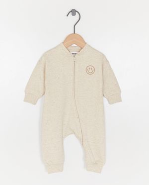 Grenouill&egrave;re &agrave; smiley brod&eacute; - Newborn 50-68