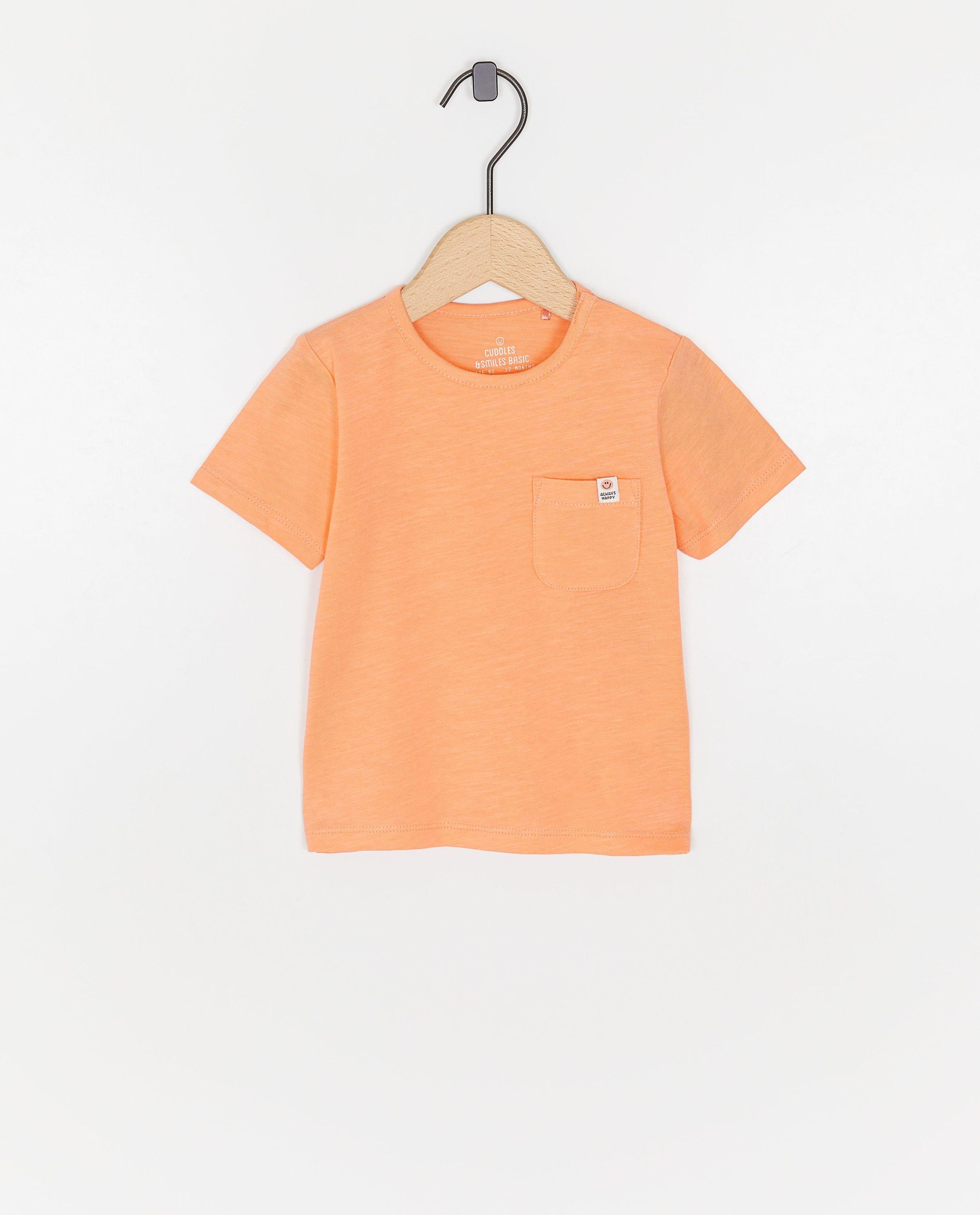 Oranje T-shirt - Cuddles and Smiles