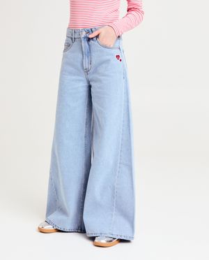 Jeans - Jeans bleu, coupe tr&egrave;s ample