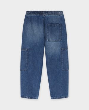 Jeans - Blauwe jeans, baggy fit