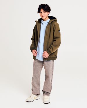Poncho's en teddy's - Zwarte jas