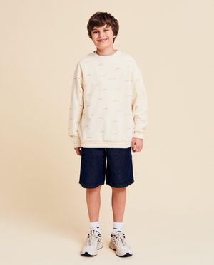 Sweaters - Sweater met geborduurde racewagens