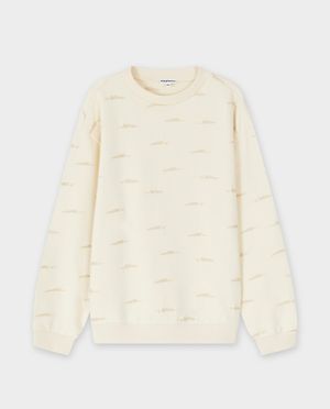 Sweaters - Sweater met geborduurde racewagens