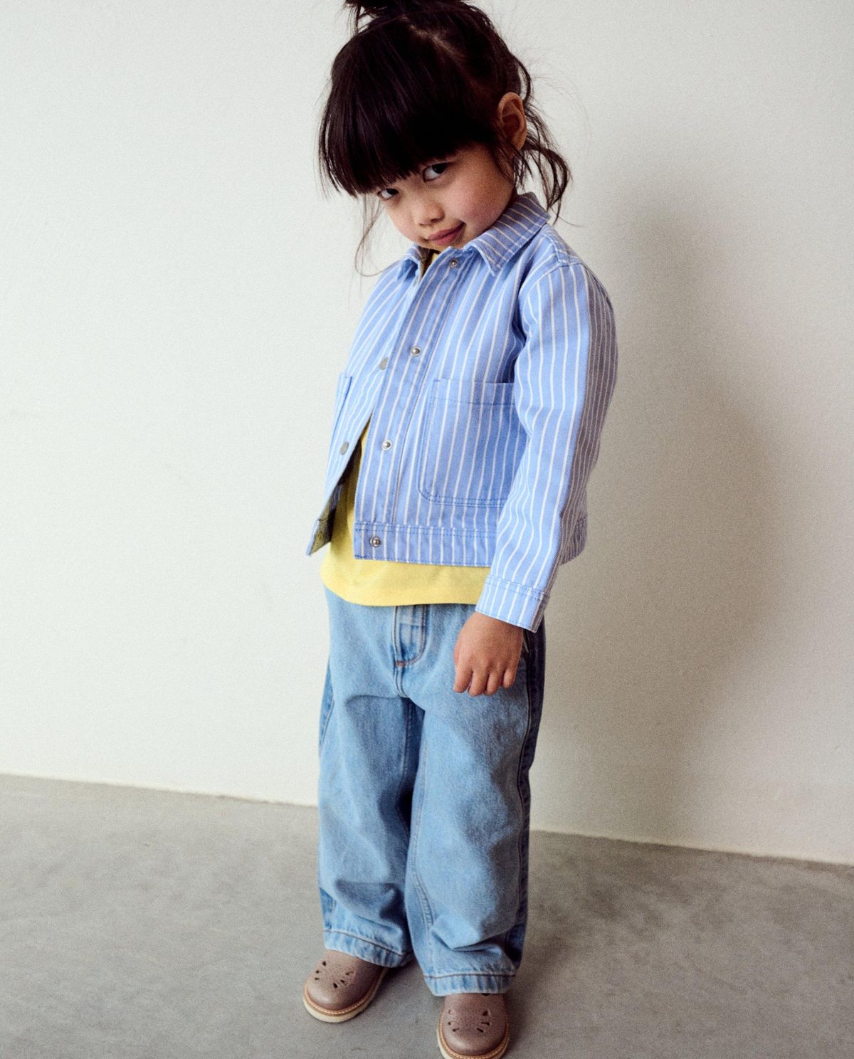 Blauwe jeans, straight fit