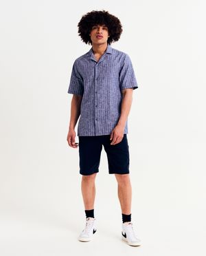 Shorten - Short met linnen, relaxed fit