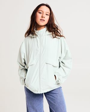 Lichtgroene jas van gerecycleerd polyester - Groggy