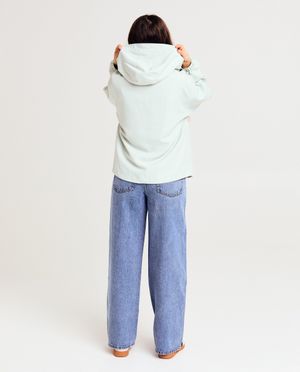Poncho's en teddy's - Lichtgroene jas