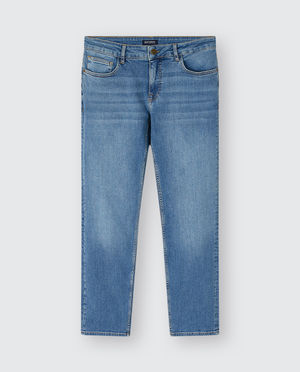 Jeans - Blauwe jeans, slim fit