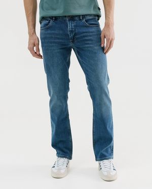 Jeans - Blauwe jeans, straight fit