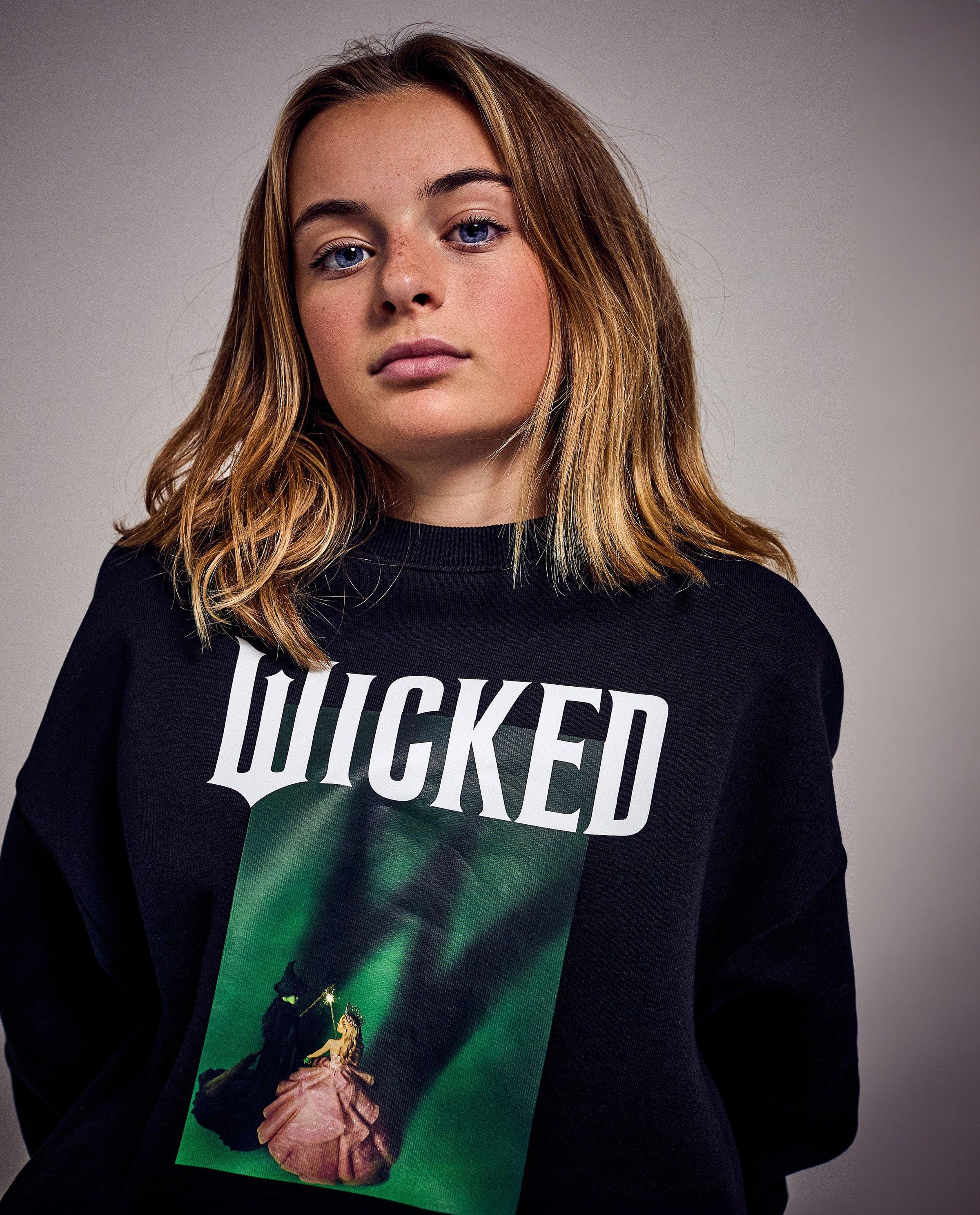 Sweater met fotoprint Wicked - Fish & Chips