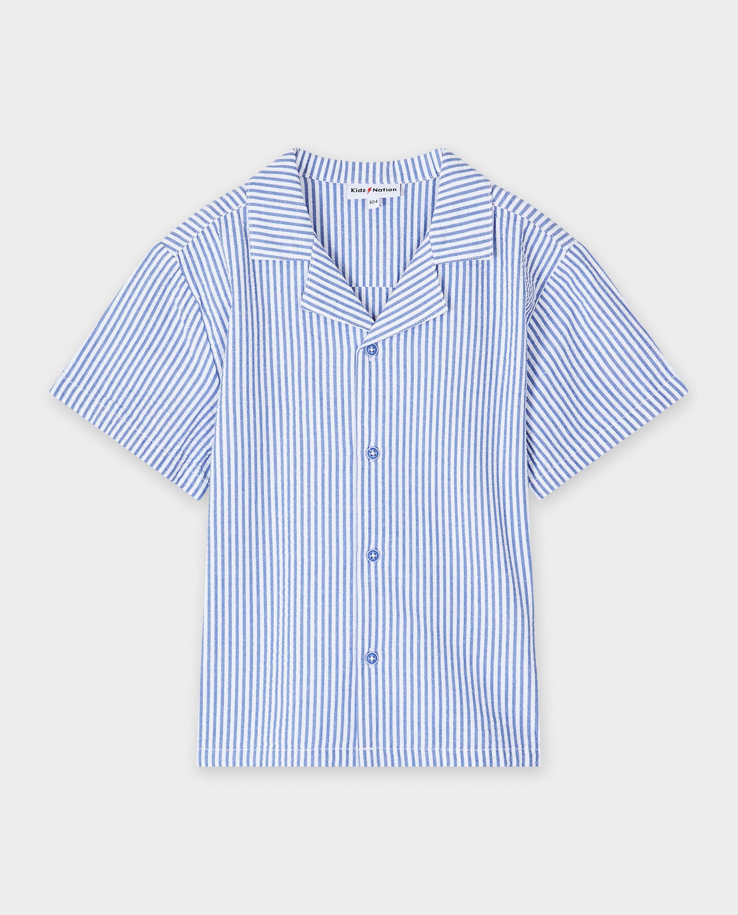 Chemise ray&eacute;e, 92-128 - Kidz Nation