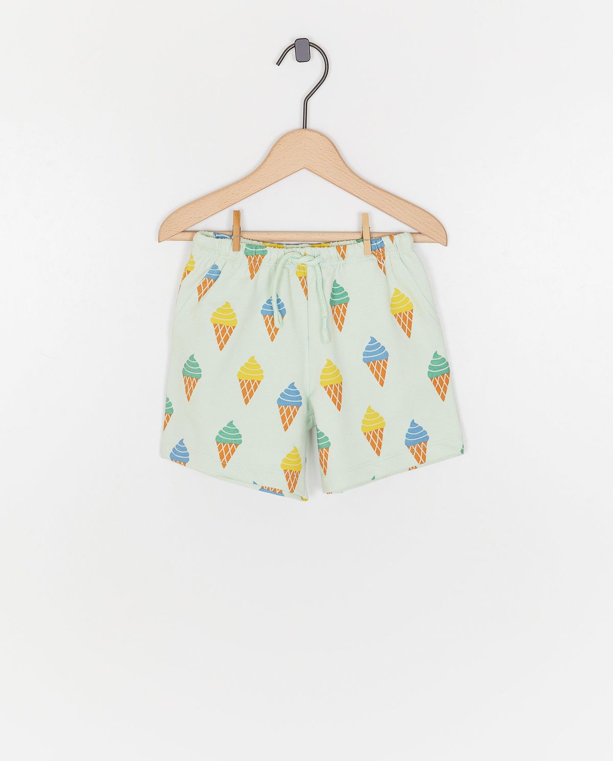 Short met ijsjesprint, unisex