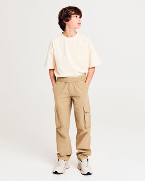 Bruine broek, loose fit, 116-164 - Like Me